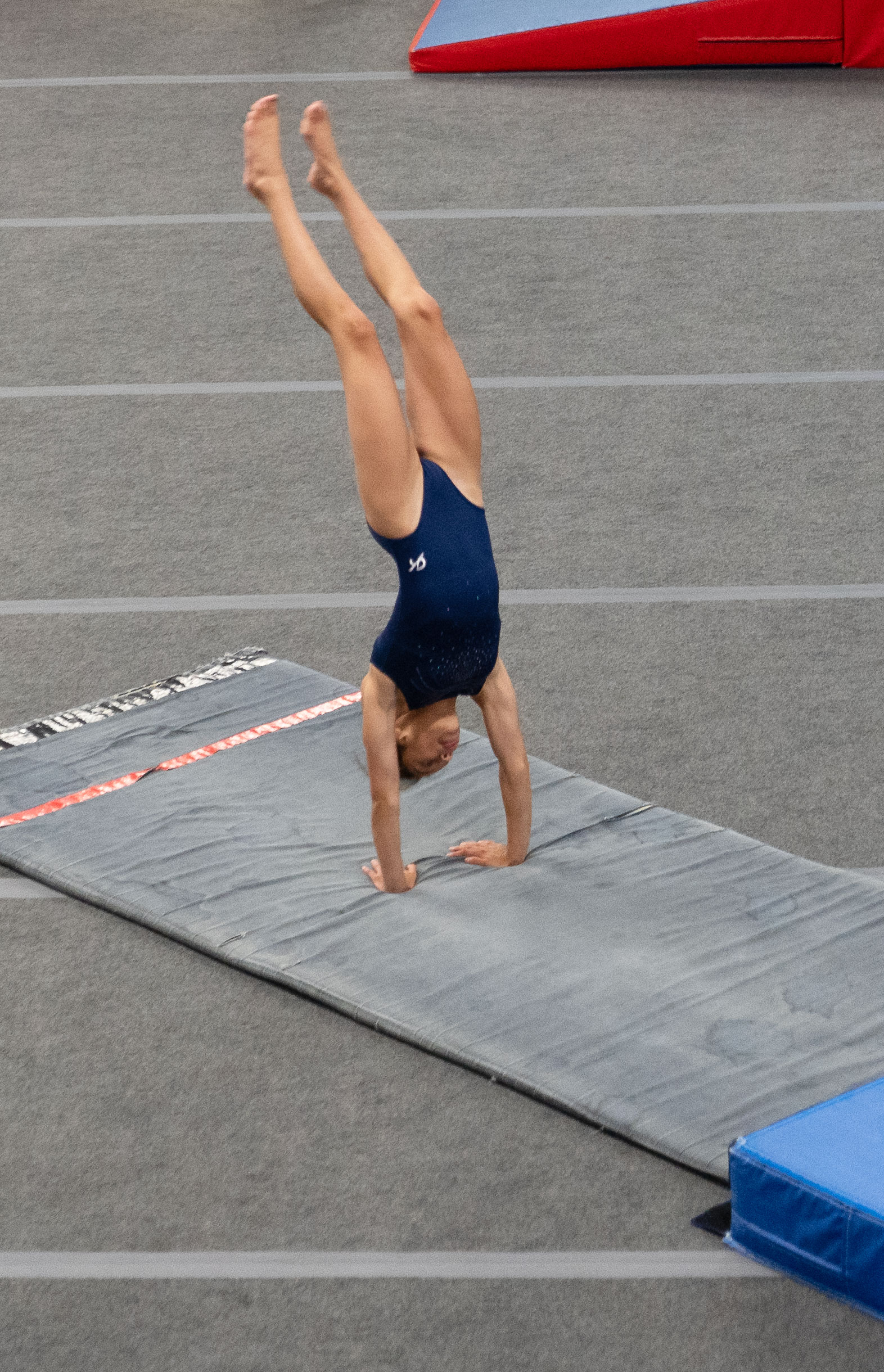 back hand spring floor